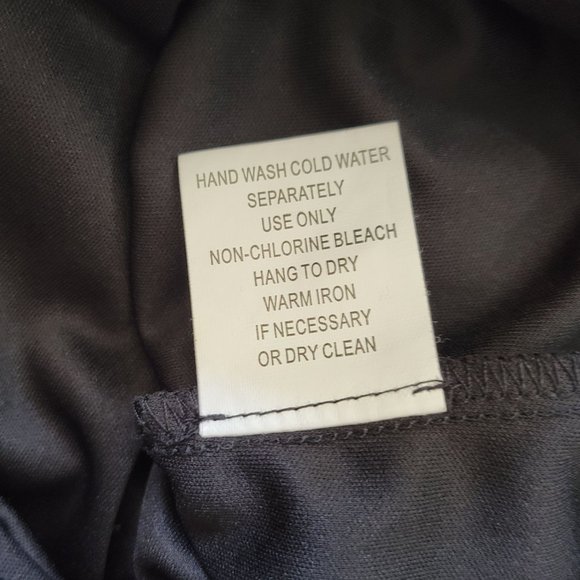 Rabbit Designs Black Sleeveless Polkadot Lined Dress Women's Size 14 963 - Picture 3 of 8